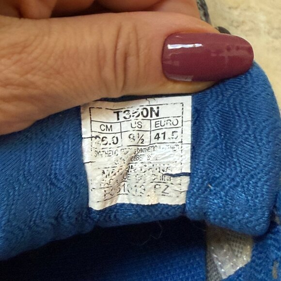 Womens Asics Gel-Kayano 19 Stability Running Shoes, Size 9.5, Blue & Grey - Picture 7 of 8